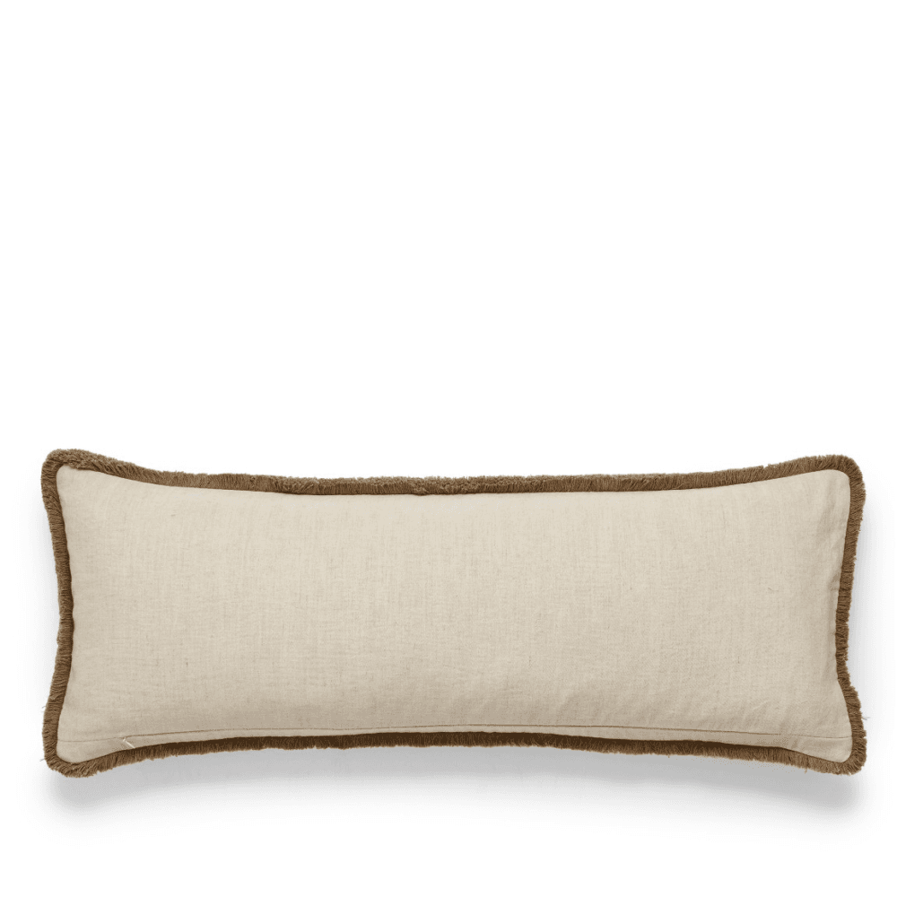 Areca Bolster Cushion, Air Force Blue