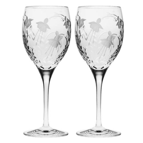 Image showing the Catherine Set of 2 Wine Glasses, Clear product.