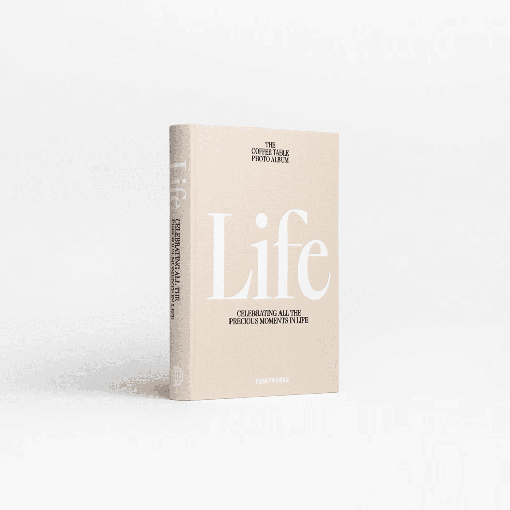 Life Photo Book, Beige