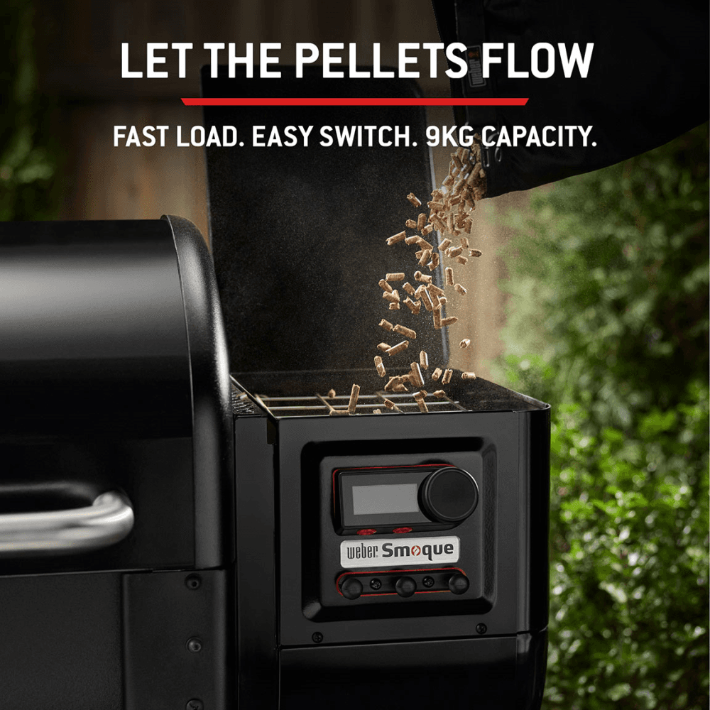 Smoque Pellet Smoker, Black