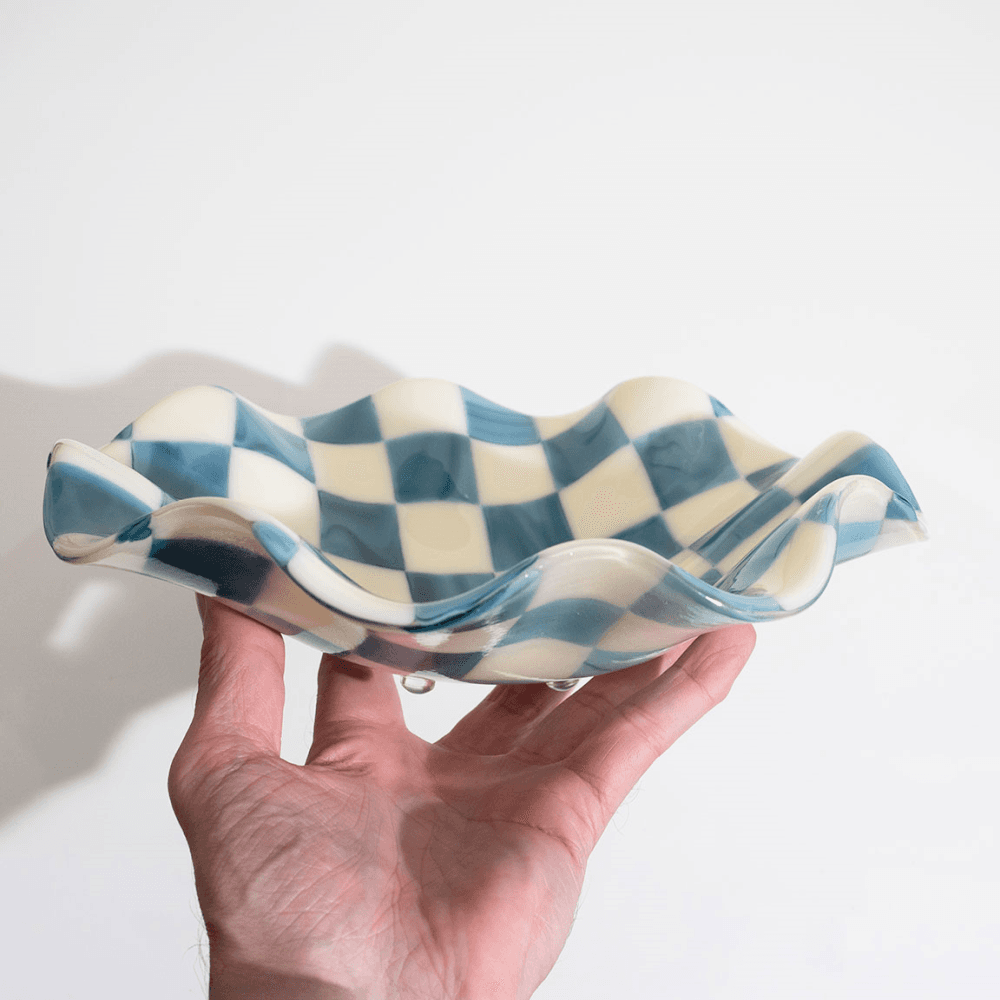 Bullseye Wavy Bowl