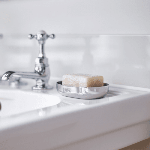 Image showing the EasyStore Luxe Soap Dish, Stainless Steel product.