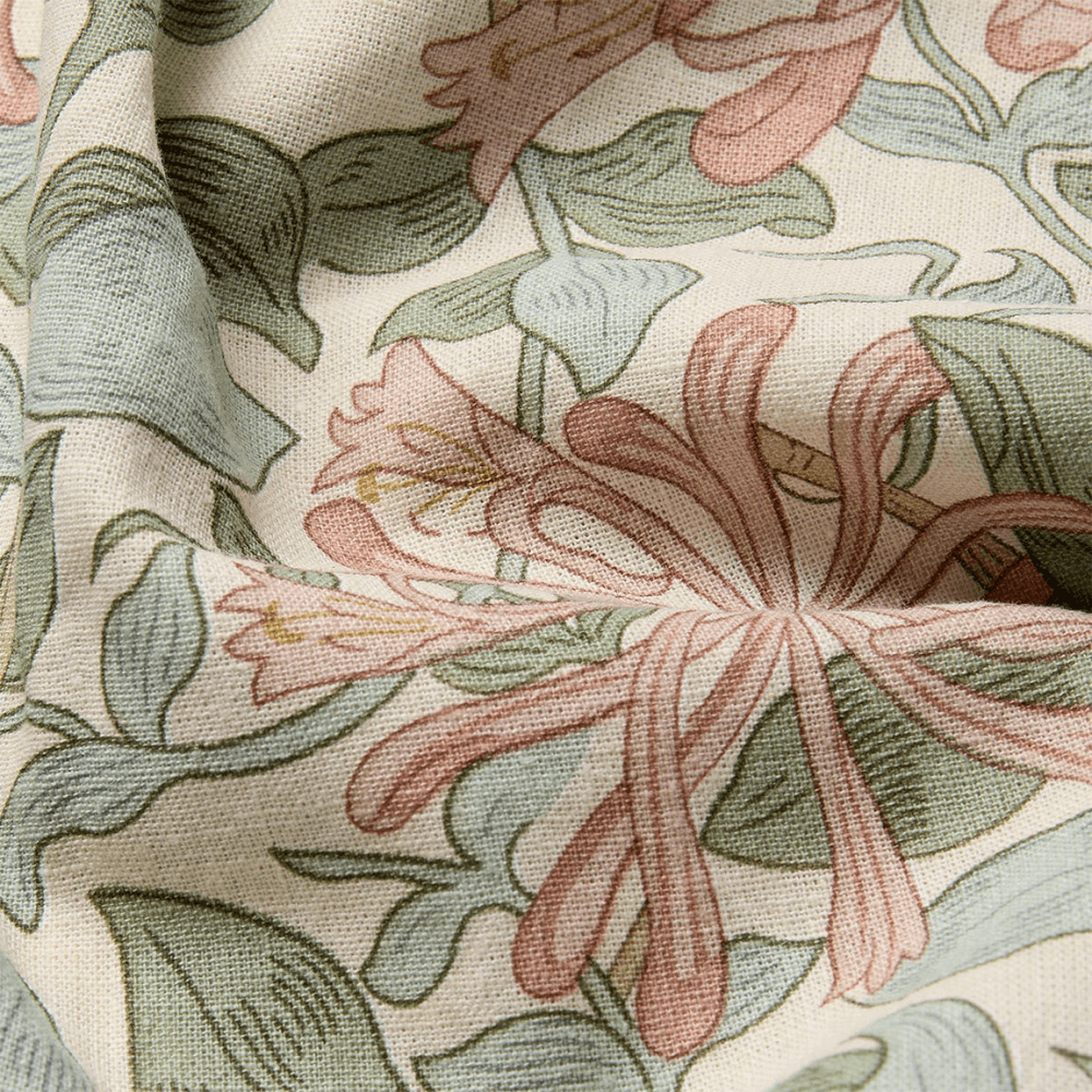 Soft Sage Linen Blend Duvet Cover