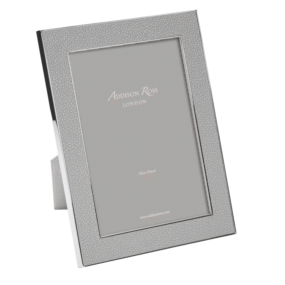 Faux Shagreen Photo Frame