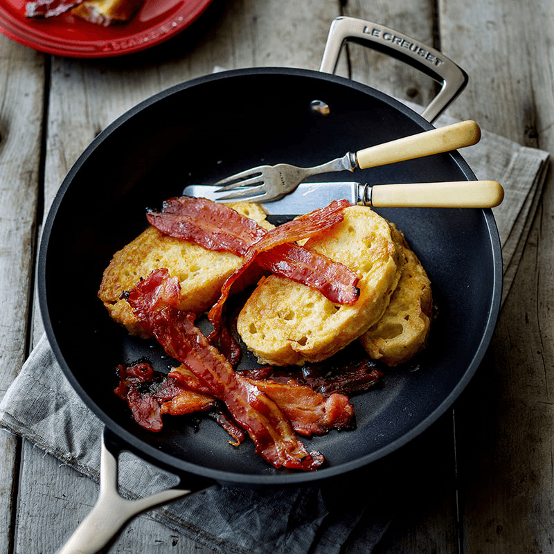 Toughened Non-Stick Deep Frying Pan