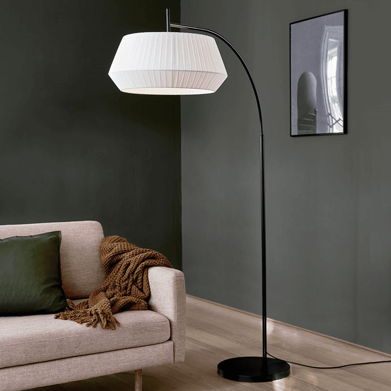 Dicte Floor Lamp, White
