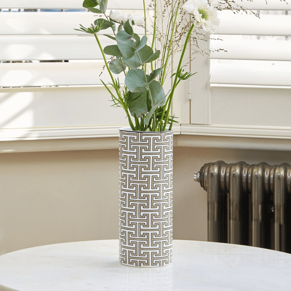 Maze Vase, Truffle