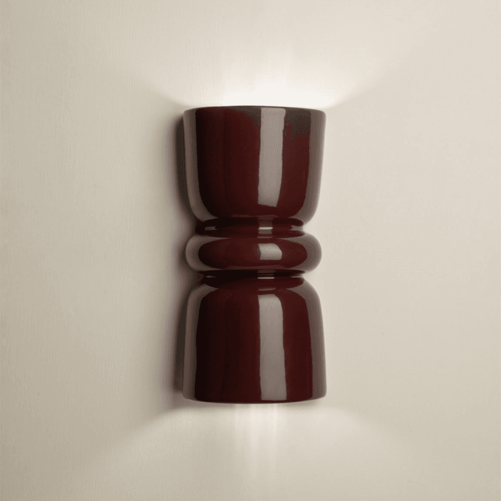 Redonda Up & Down Ceramic Wall Light