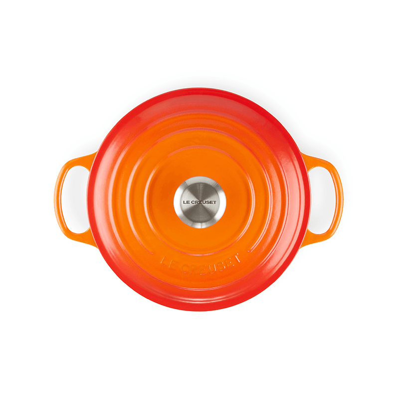 Signature Cast Iron Round Casserole