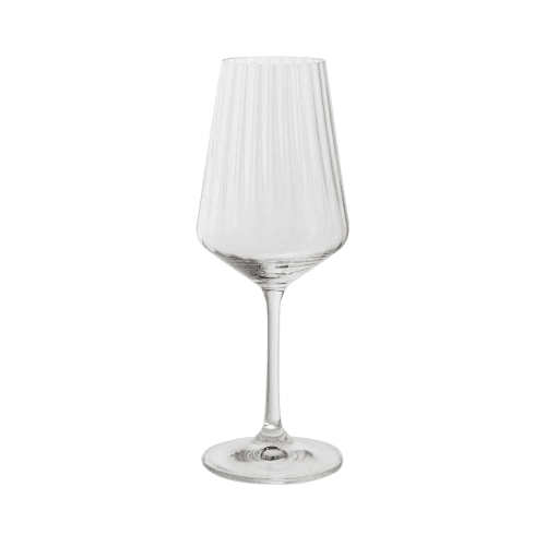Image showing the Cheers Optic Set of 4 White Wine Glasses product.