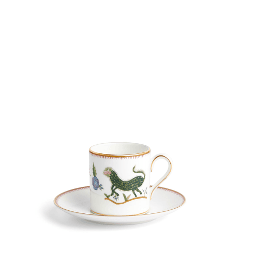 Image showing the Mythical Creatures Espresso Cup and Saucer product.