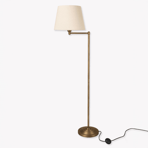Image showing the Peartree Floor Lamp, Antique Bronze product.
