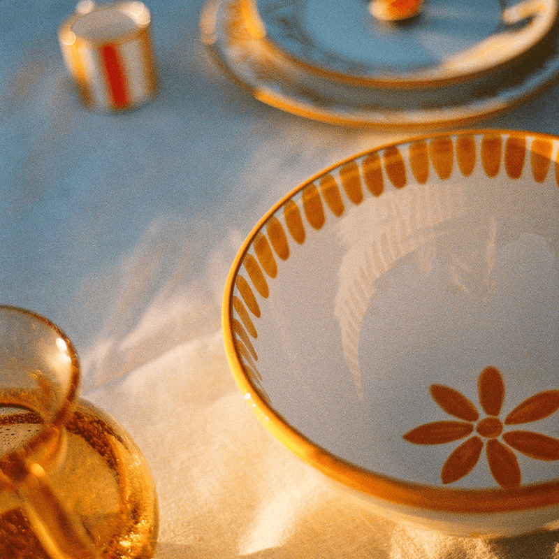 Veraneo Serving Bowl, Sunglow