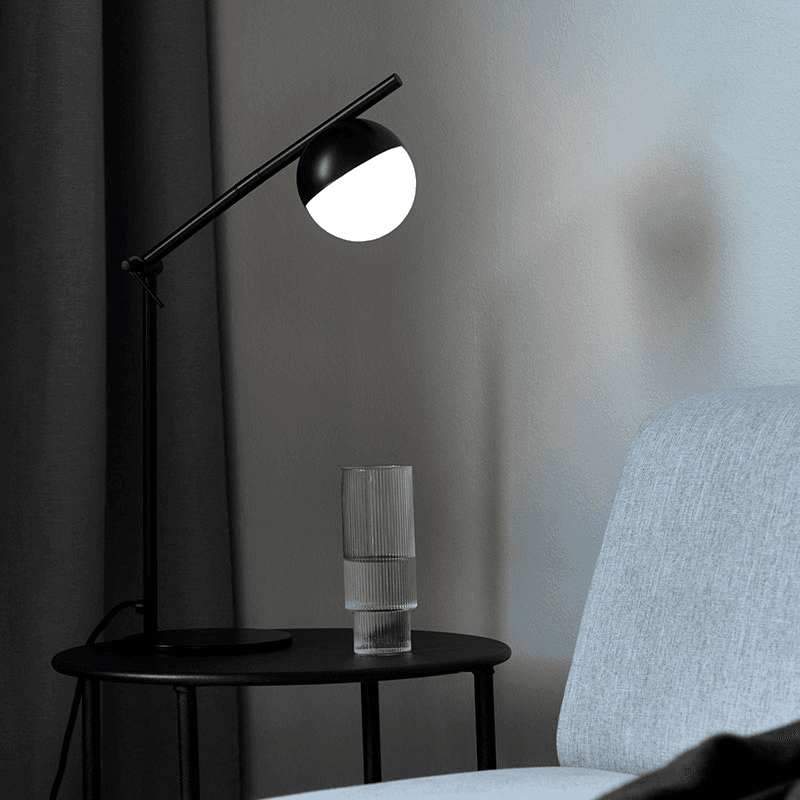 Contina Table Lamp, Black