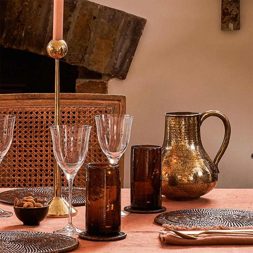 Irrawaddy Jug, Polished Brass