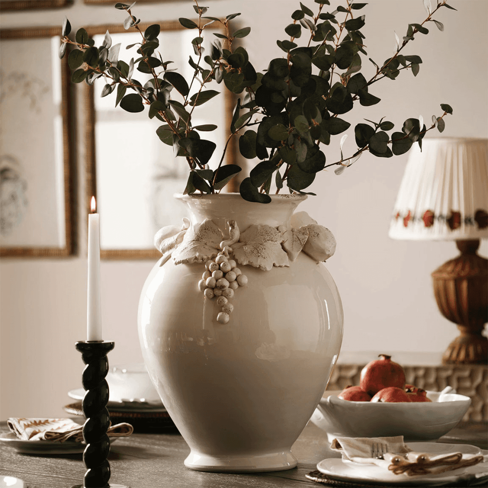 Opora Vase, White