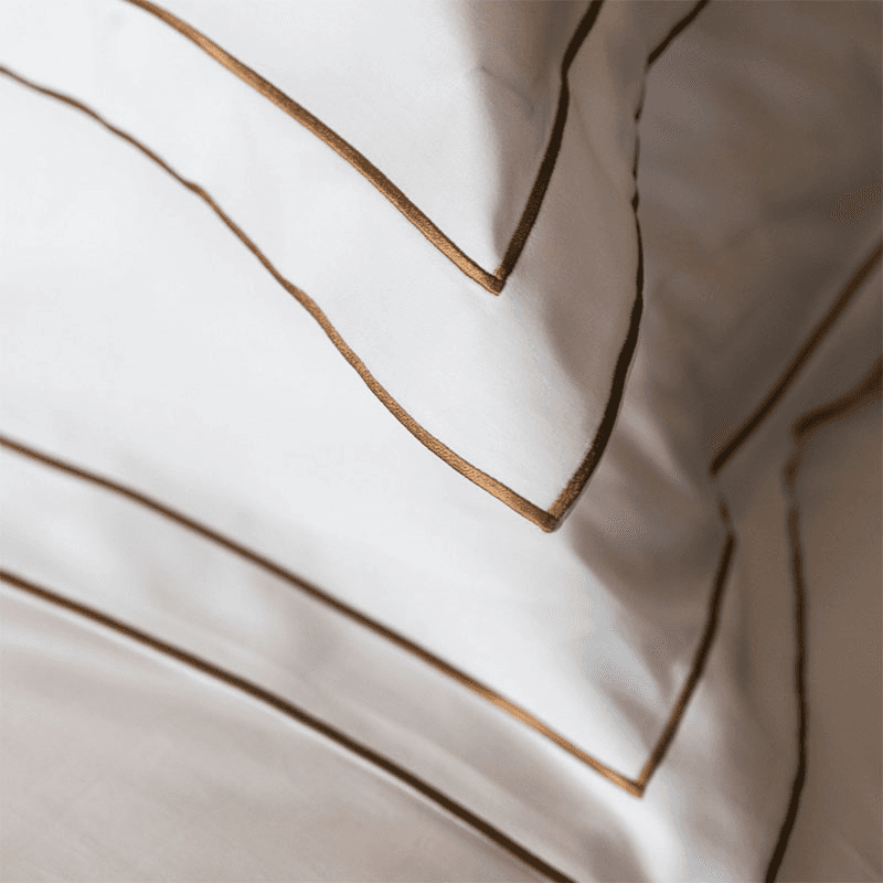 Frame Two Corded Pair of Pillowcases