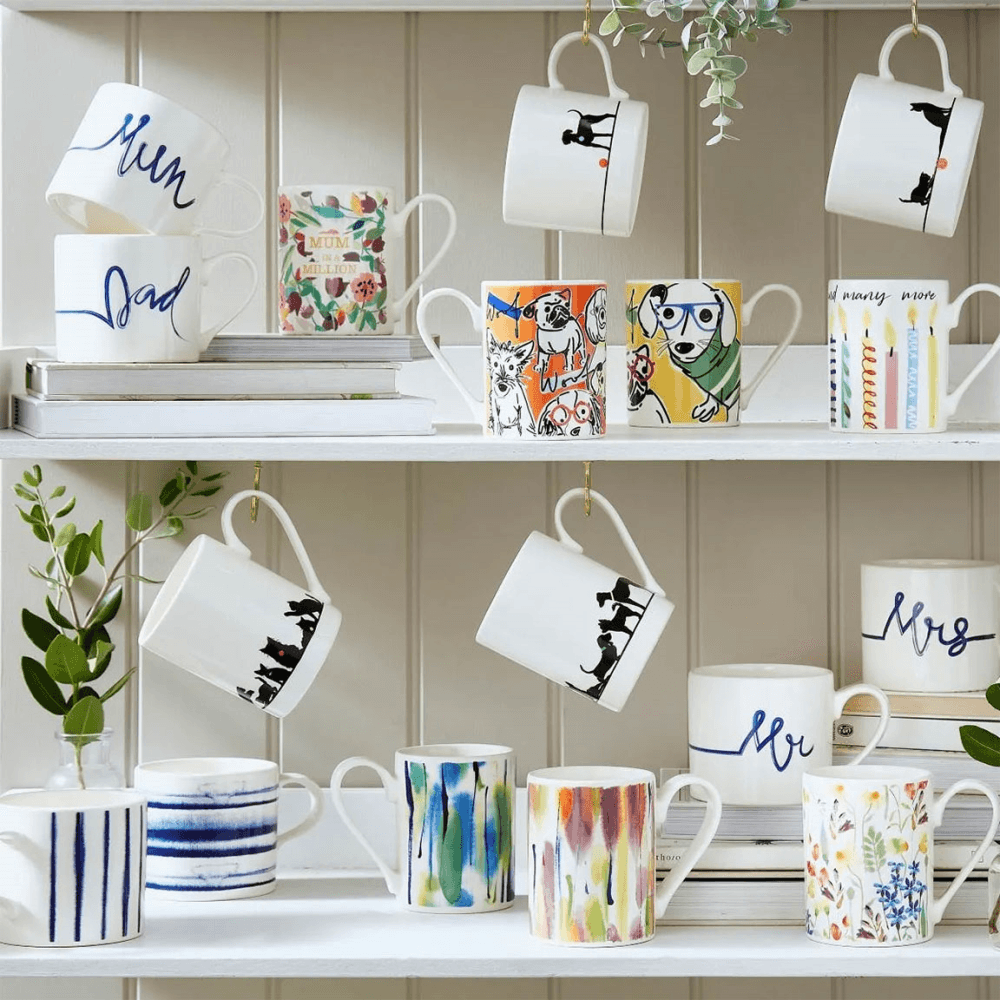 Mrs Mug, Blue