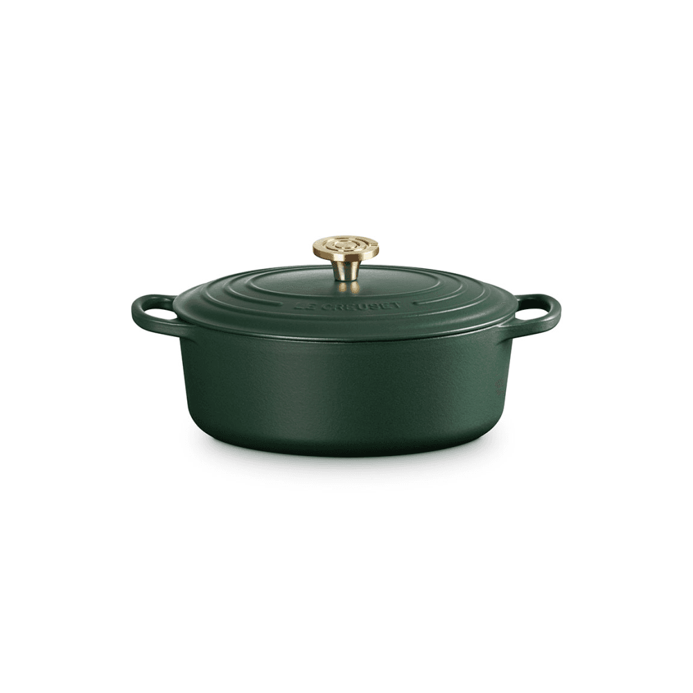 Signature Cast Iron Oval Casserole