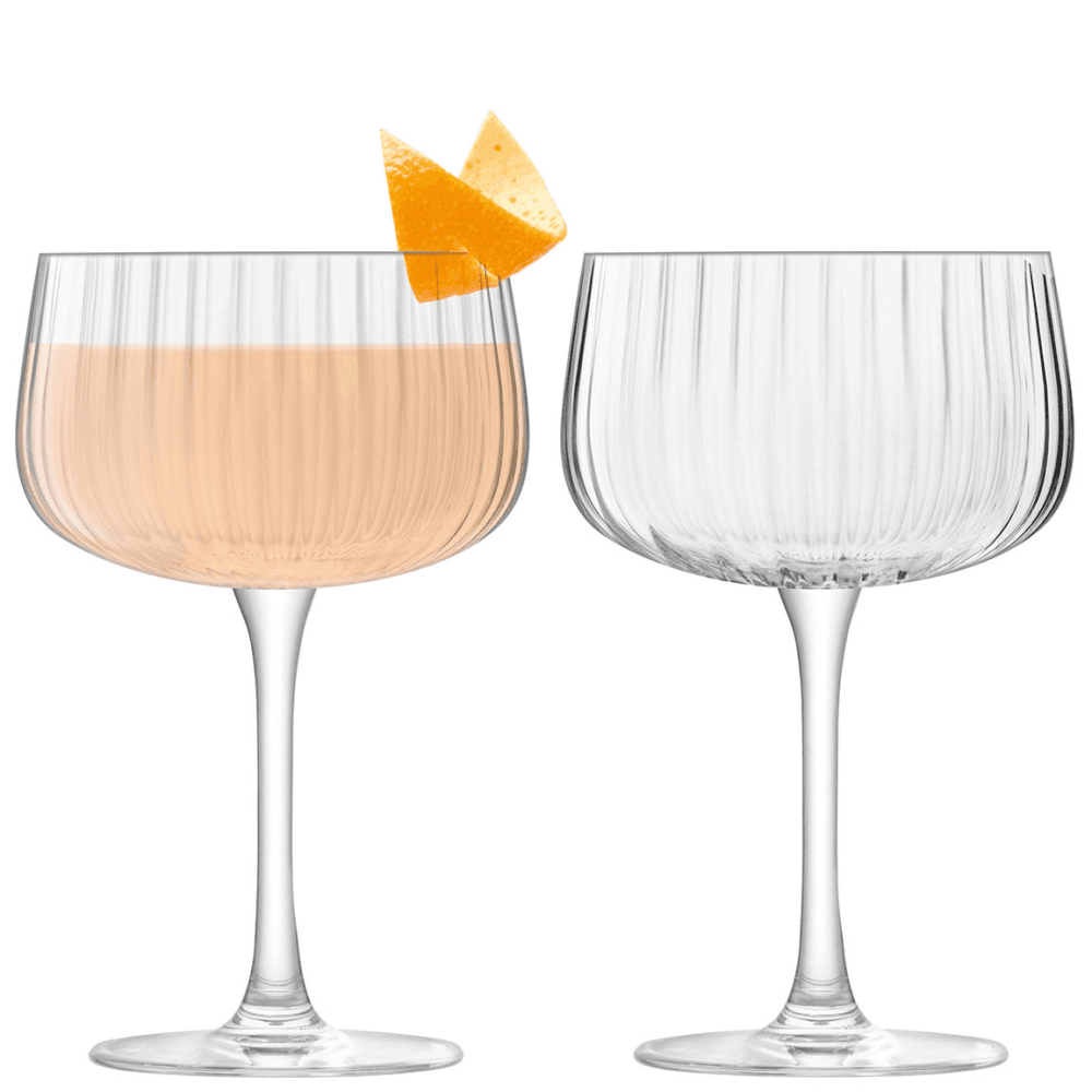 Arc Flow Set of 2 Cocktail Glasses