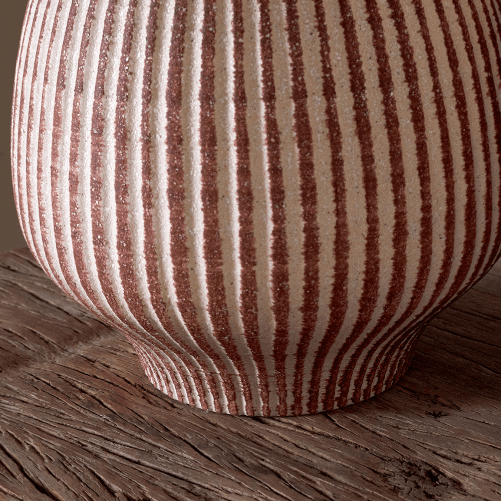 Perola Reactive Glaze Decorative Vase