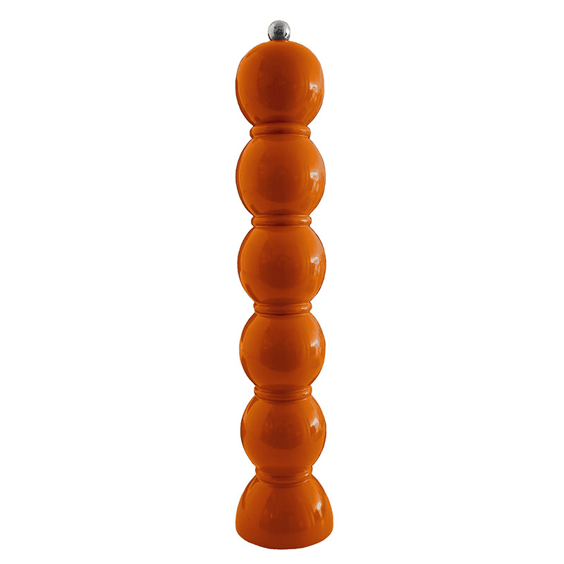 Lacquered Bobbin Grande Salt or Pepper Mill