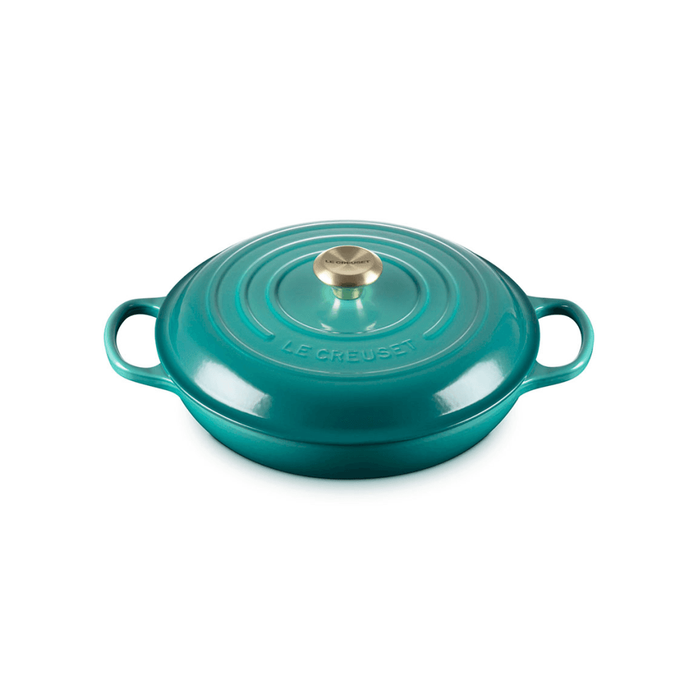 Signature Cast Iron Shallow Casserole
