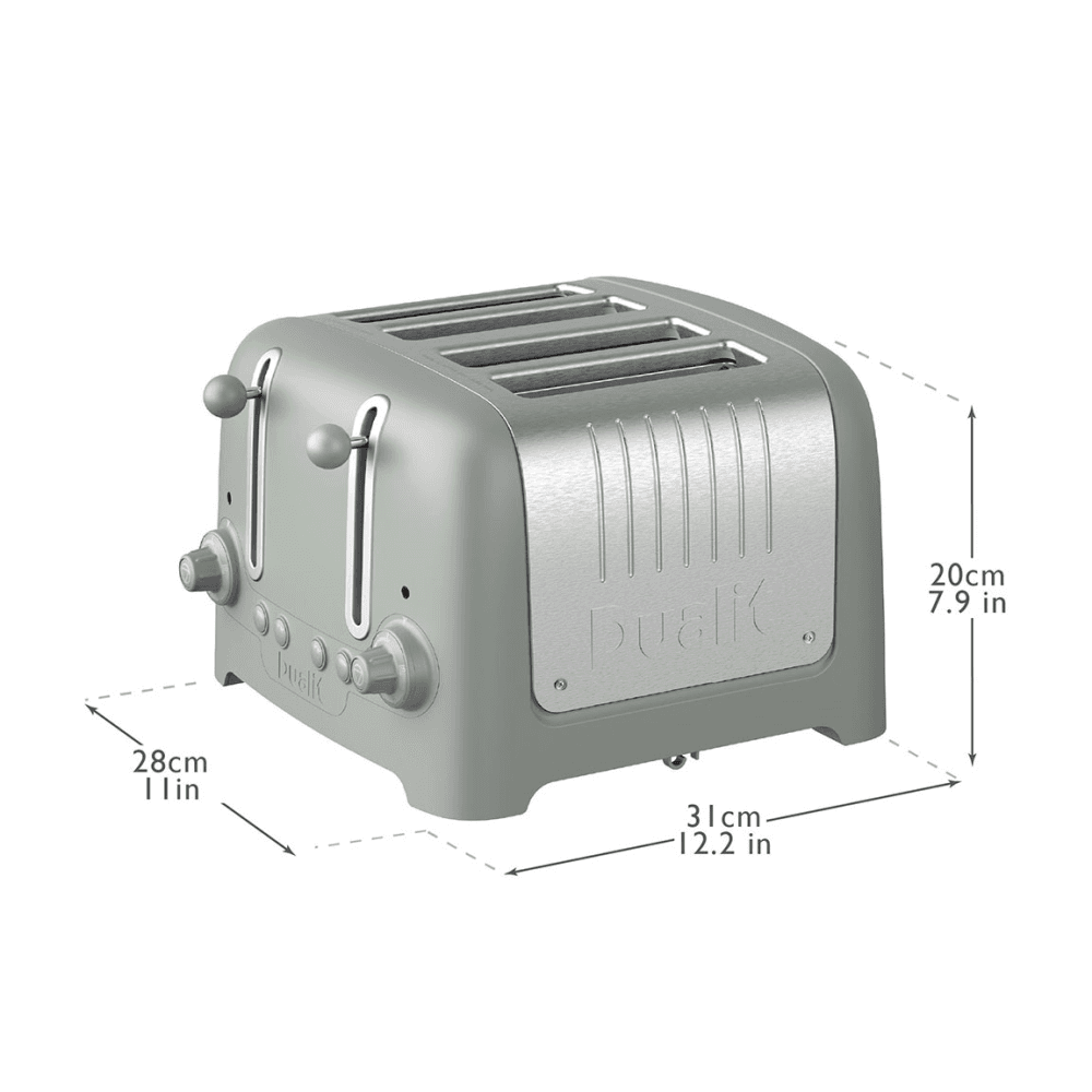 Lite 4 Slot Toaster, Sage