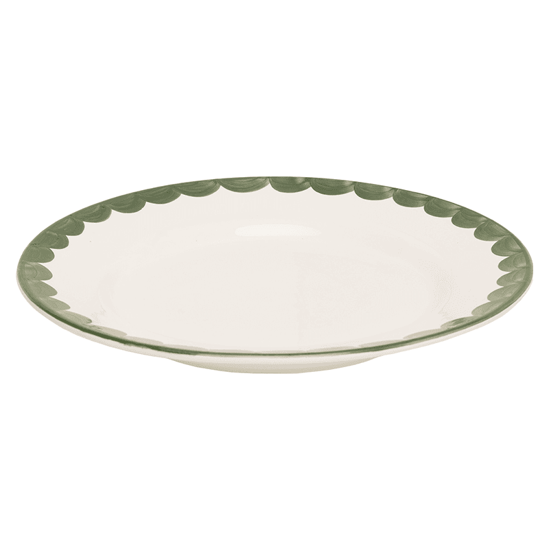 Scallop Set of 2 Dinner Plates