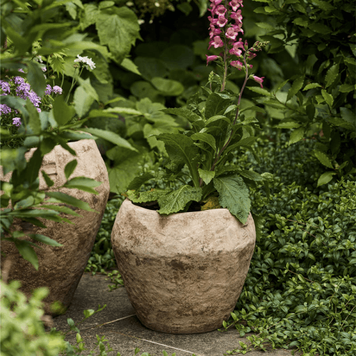 Image showing the Calstone Tall Planter, 40cm, Terracotta Natural product.