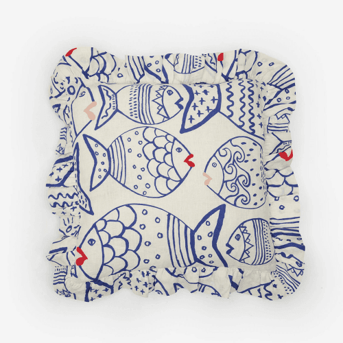 Image showing the Poisson Cushion cover, Multi product.