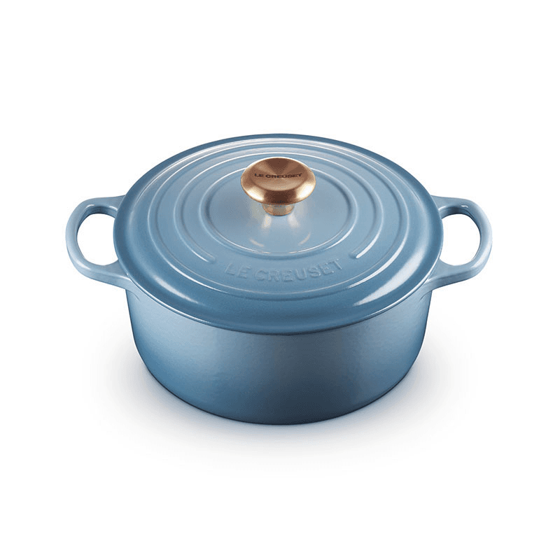 Signature Cast Iron Round Casserole