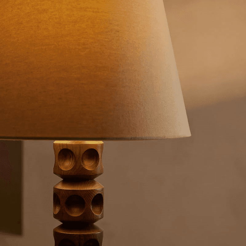Francesca Table Lamp, Brown