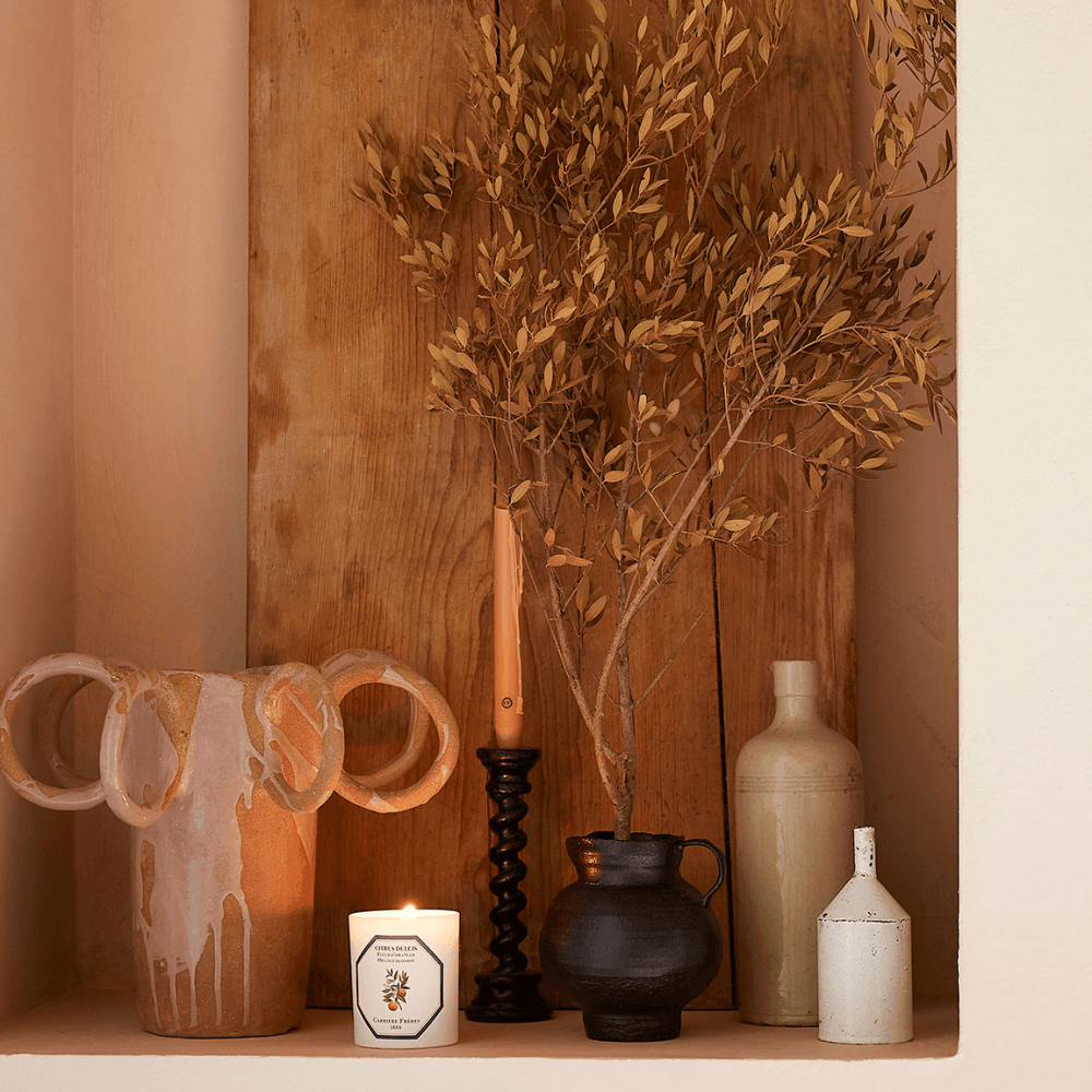 Cedar Scented Taper Candles