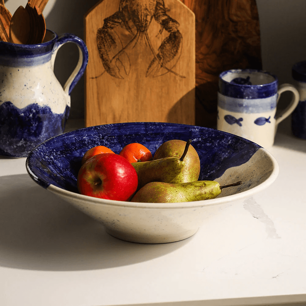 Wave Serving Bowl