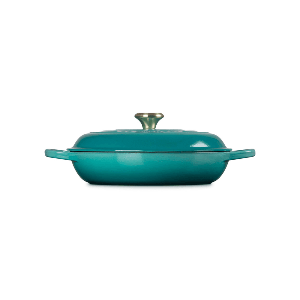 Signature Cast Iron Shallow Casserole