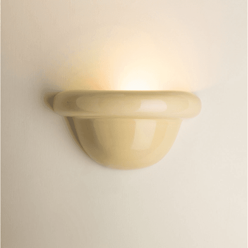 Image showing the Redonda Uplight Ceramic Sconce Wall Light product.