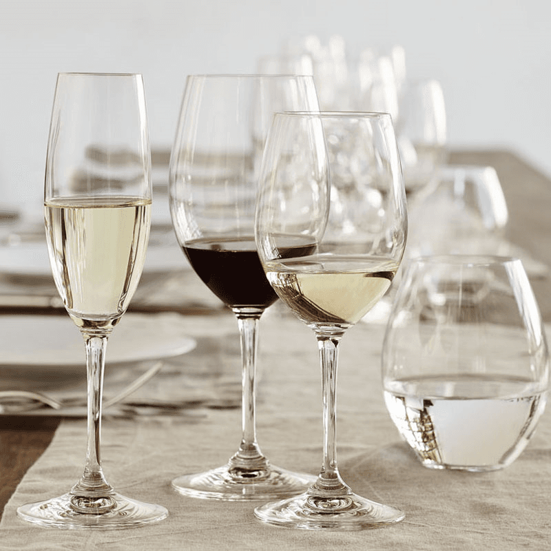 Vinum Pair of Cuvee Prestige Champagne Flutes
