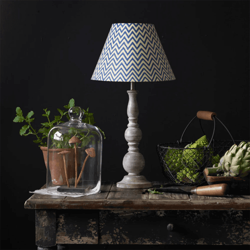 Image showing the Otto Table Lamp Base, Smaller, White product.