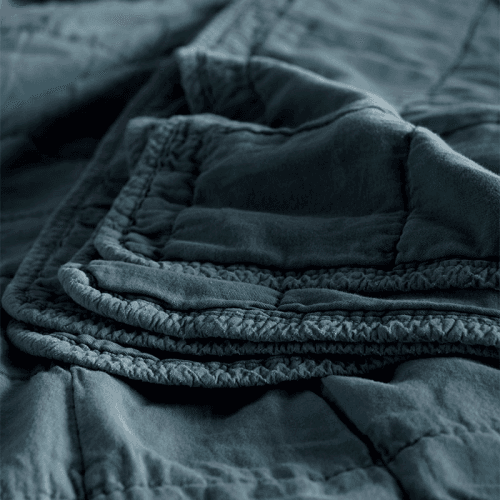 Image showing the Finn Cotton Quilted Throw product.