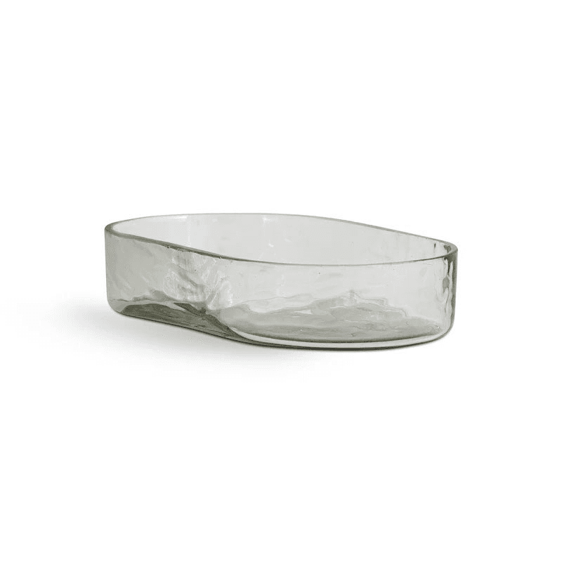 Ilcoso Recycled Hammered Glass Soap Dish