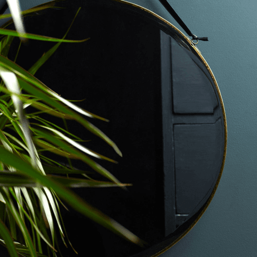 Image showing the Bevelled Luxor Mirror, Metal product.
