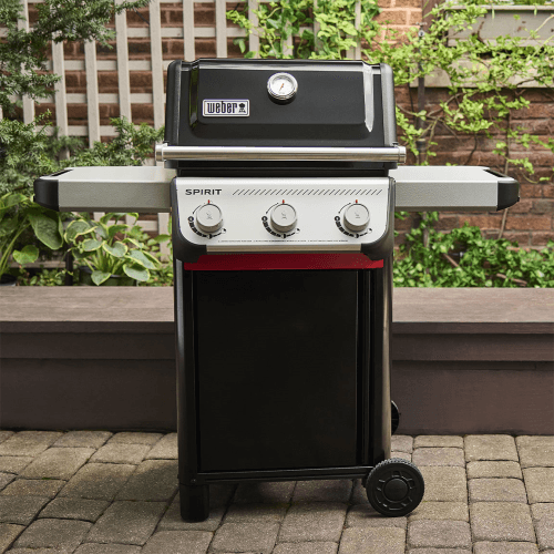 Image showing the Spirit E-310 Gas BBQ, Black product.