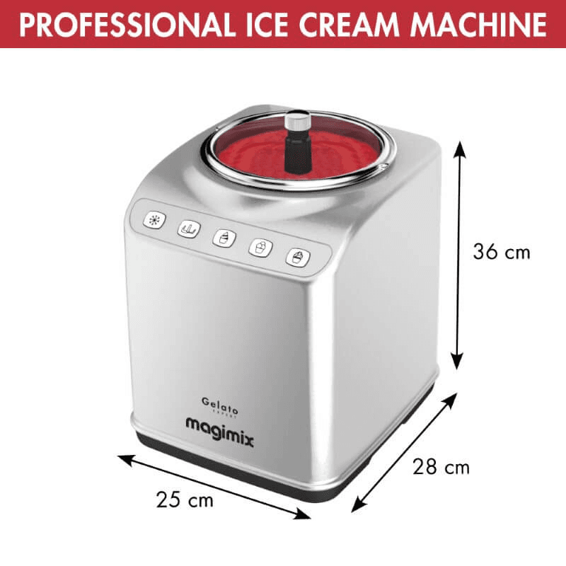2200 Expert Chef Gelato Maker - 11680, Satin