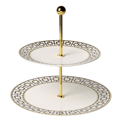 Image showing the MetroChic Cake stand, Gold/Multi product.