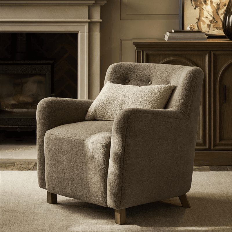 Whittlebury Armchair, Grey