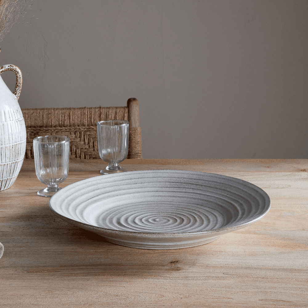 Valinha Platter, Grey