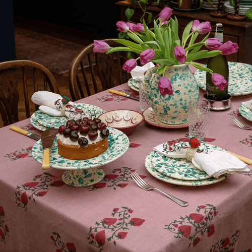 Image showing the Fraises des Bois Tablecloth product.
