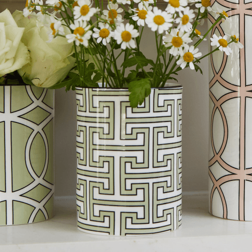 Image showing the Maze Vase, Green product.