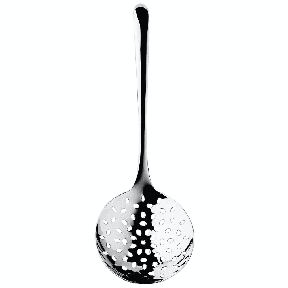 Signature Stainless Steel Slotted Drainer/Skimmer, Stainless Steel